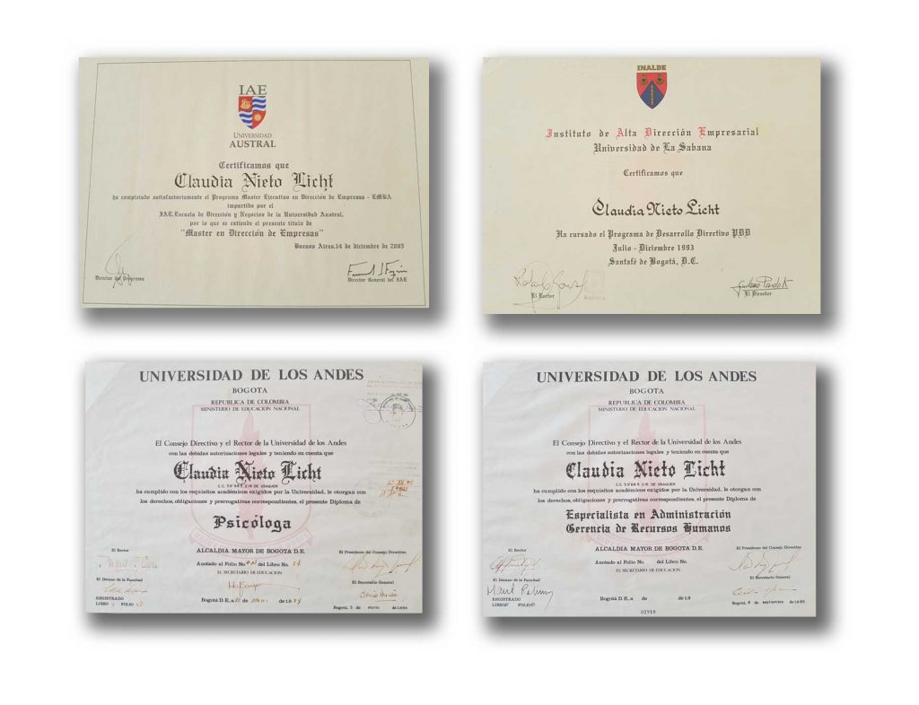 Masters Diploma, Bachelor's diploma , HR specialist | Claudia Nieto Licht