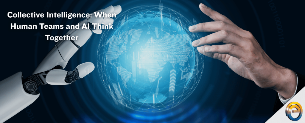 Collective Intelligence When Human Teams and AI Think Together