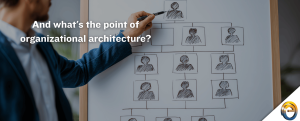 And what's the point of organizational architecture